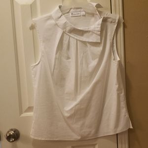 White collared shirt New York and Company